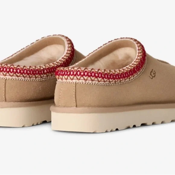 UGG Women's Tasman II Sand / Dark Cherry - Picture 5 of 5